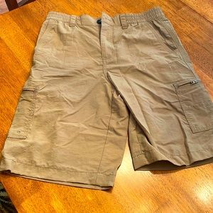 Magellan Outdoor foraging shorts YL khaki color